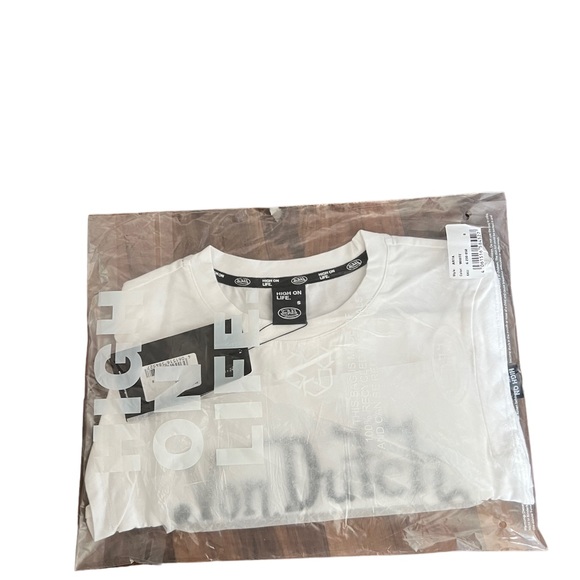 Von Dutch NWT RRP £39.99 Arta Crop Top Size S 8 10 White Designer Y2K - Picture 2 of 5